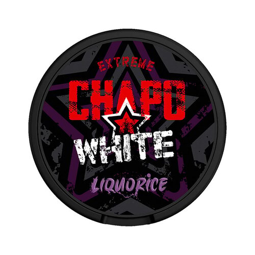 CHAPO WHITE CHAPO WHITE Liquorice CHAPO WHITE CHAPO WHITE Liquorice