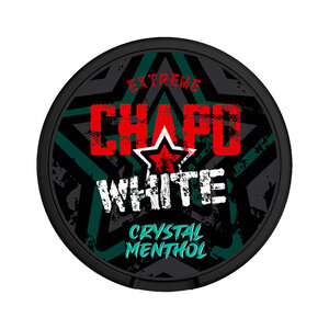 CHAPO WHITE CHAPO WHITE Crystal Menthol CHAPO WHITE CHAPO WHITE Crystal Menthol