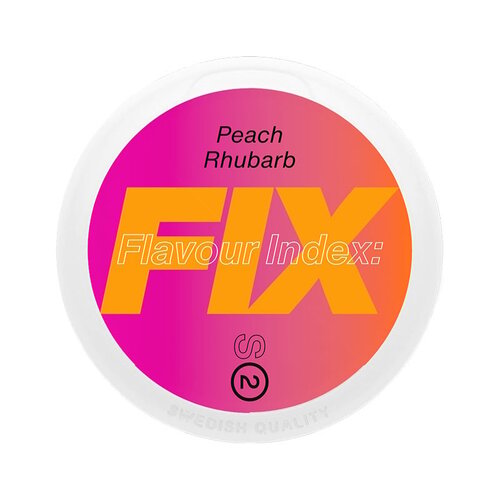 FIX FIX Peach Rhubarb FIX FIX Peach Rhubarb