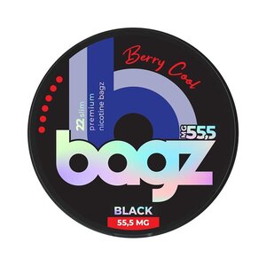 BAGZ BAGZ Berry Cool Black BAGZ BAGZ Berry Cool Black