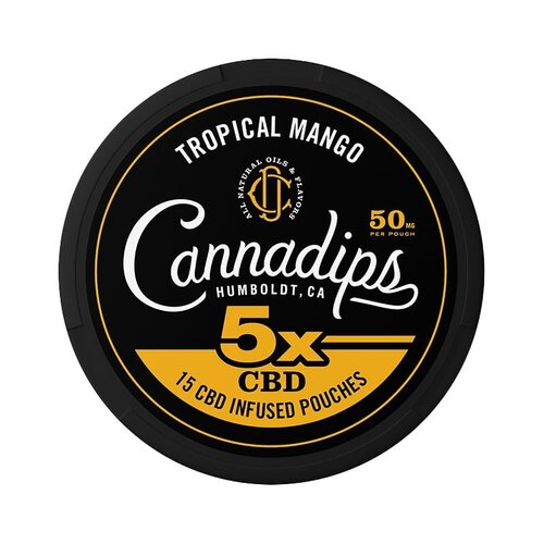 CANNADIPS Cannadips Tropical Mango 50mg CANNADIPS Cannadips Tropical Mango 50mg