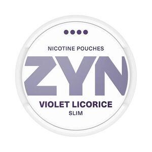 ZYN ZYN Violet Licorice Slim Extra Strong ZYN ZYN Violet Licorice Slim Extra Strong