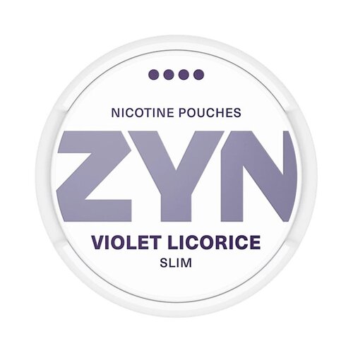ZYN ZYN Violet Licorice Slim Extra Strong ZYN ZYN Violet Licorice Slim Extra Strong