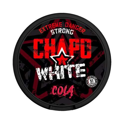 CHAPO WHITE CHAPO WHITE Cola Danger Strong CHAPO WHITE CHAPO WHITE Cola Danger Strong
