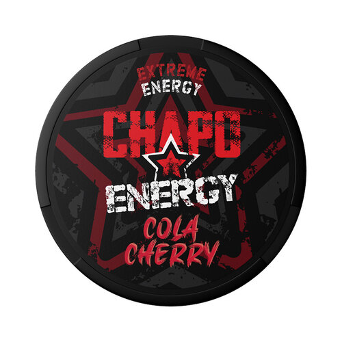 CHAPO ENERGY CHAPO ENERGY Cola Cherry CHAPO ENERGY CHAPO ENERGY Cola Cherry