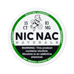 NIC NAC NIC NAC Spearmint 3MG NIC NAC NIC NAC Spearmint 3MG
