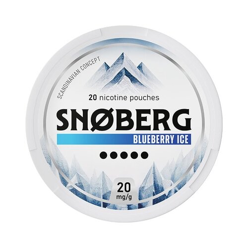 SNOBERG SNOBERG Blueberry Ice Strong SNOBERG SNOBERG Blueberry Ice Strong