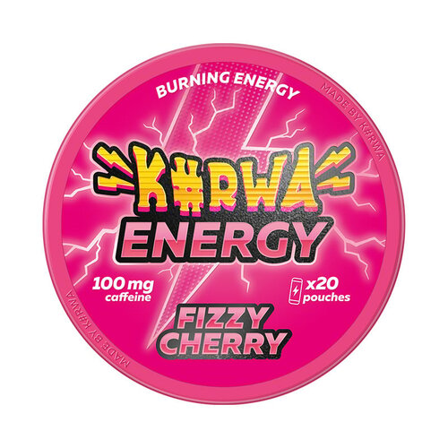 KURWA ENERGY KURWA ENERGY Fizzy Cherry KURWA ENERGY KURWA ENERGY Fizzy Cherry