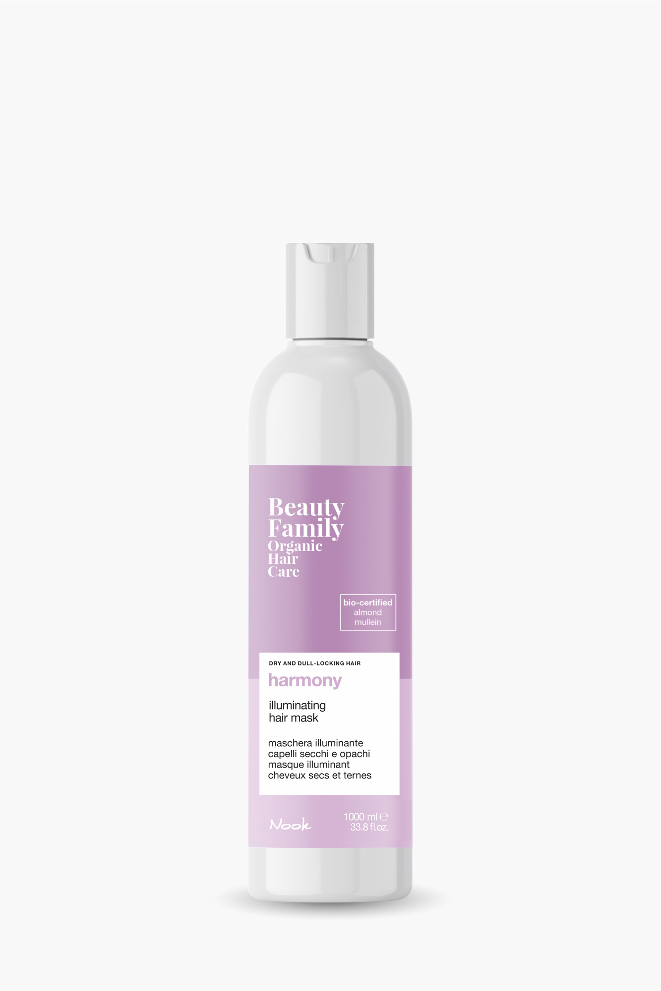 Nook Beauty Family Harmony Verhelderend haarmasker voor droog en dof uitziend haar