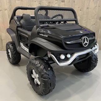 Mercedes-Benz Mercedes Unimog Elektrische Kinderbuggy Zwart 2-Persoons