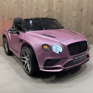 Bentley Bentley Continental GT | Elektrische Kinderauto - Roze