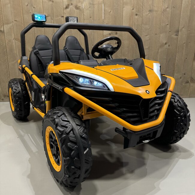 CarKiddo CarKiddo Elektrische Buggy Alpha 24V Oranje Met Afstandsbediening