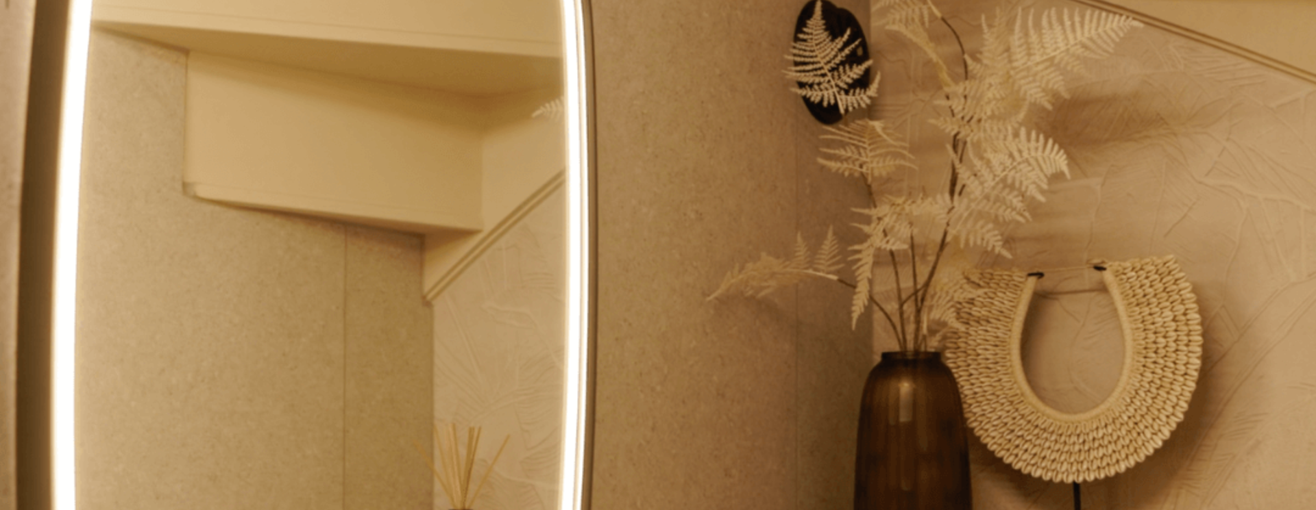 Elegant en huiselijk toilet