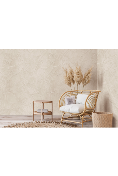 Beige wandpanelen
