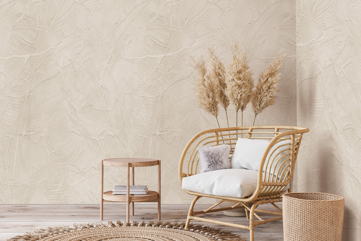 Beige wandpanelen 1