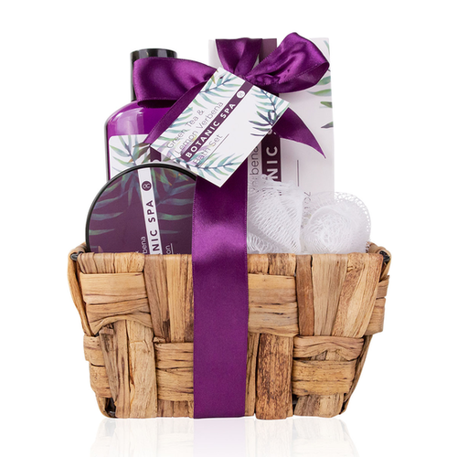 Botanic SPA Botanic SPA geschenkset - in mand - Green Tea & Lemon Verbena Botanic SPA Botanic SPA geschenkset - in mand - Green Tea & Lemon Verbena