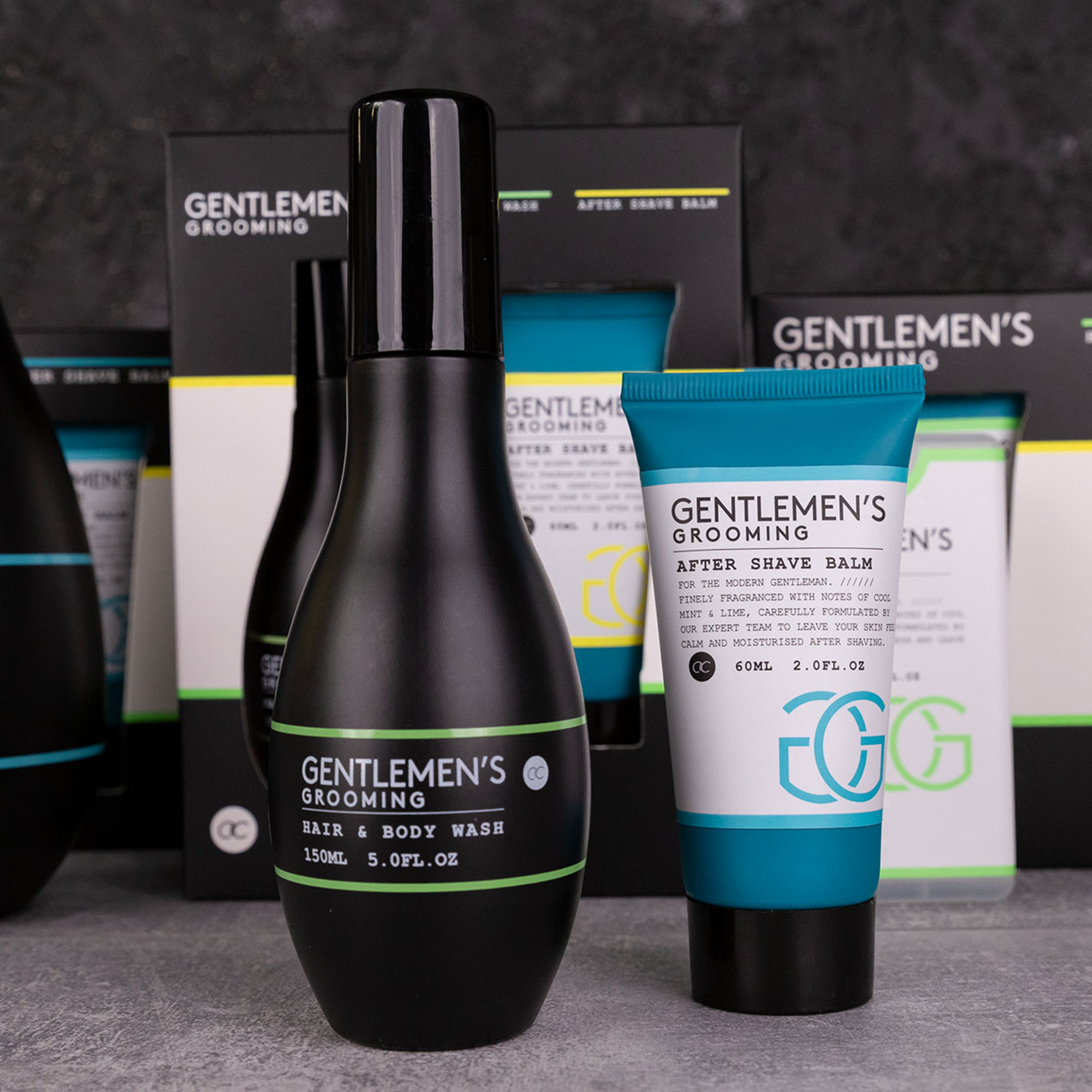 Gentlemen's Grooming Mannen cadeau set body - Gentlemen's Grooming - Cool Mint & Lime - Mooi cadeau voor hem
