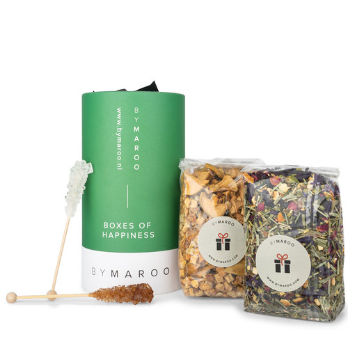 By Maroo Thee cadeaupakket - Herb Mint & Ginger Candy