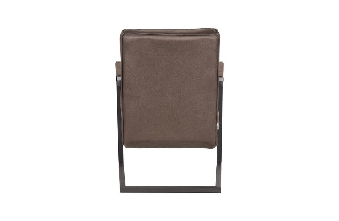 LABEL51 Fauteuil Denmark - Antraciet - Microfiber
