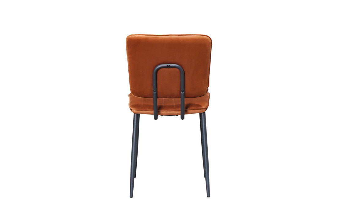 Eetkamerstoel - Brix Harvey Copper Velvet