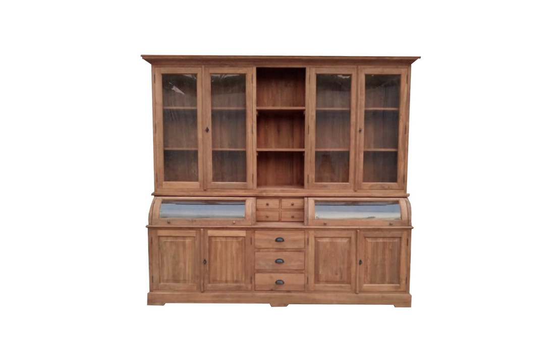 Kabinetkast - Bastiaan Teak 215 cm