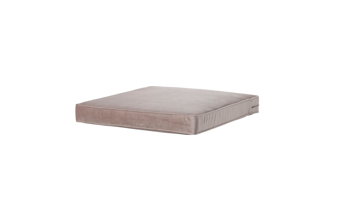 Madison Lounge luxe Velvet taupe/panama taupe