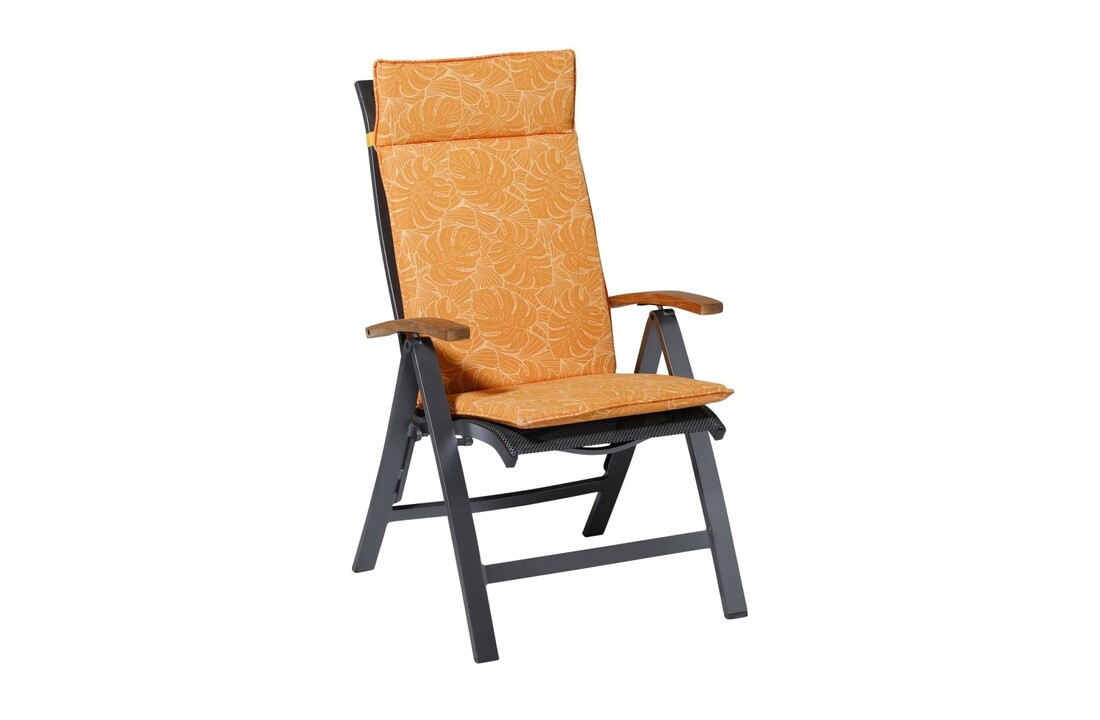 Madison Kussen lage rug outdoor Palm yellow