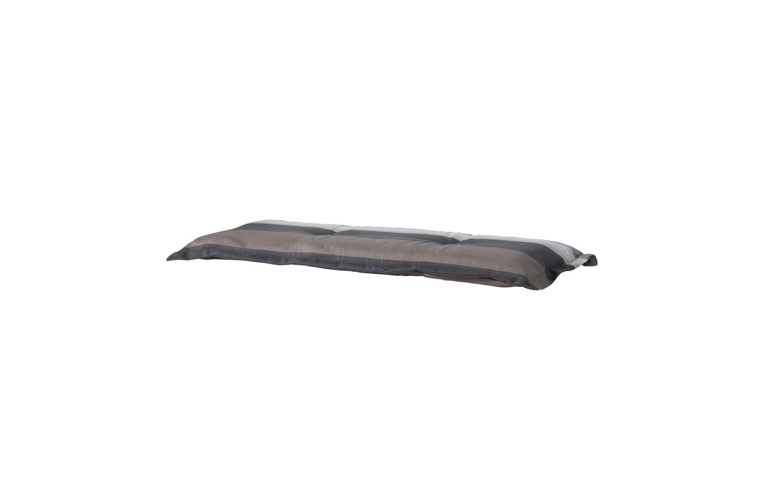 Madison Bankkussen 150cm Stripe grey 150x48