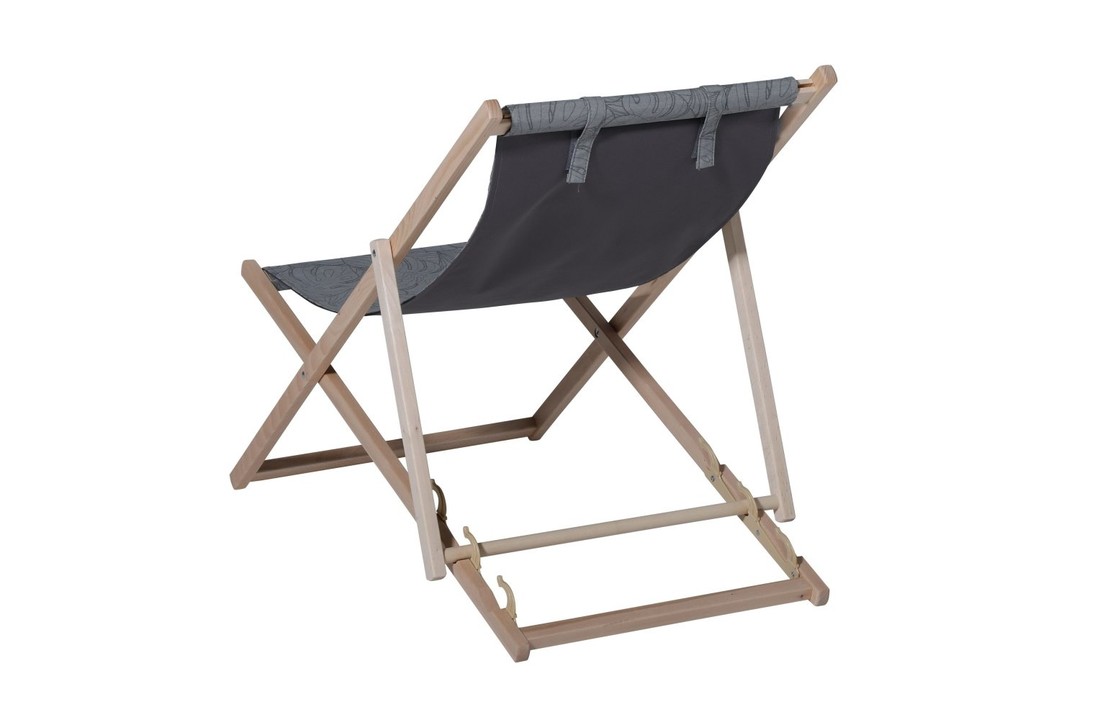 Madison Houten strandstoel 120x55