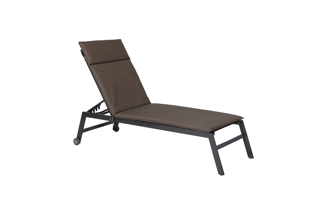 Madison Ligbed outdoor Oxford taupe 190x60