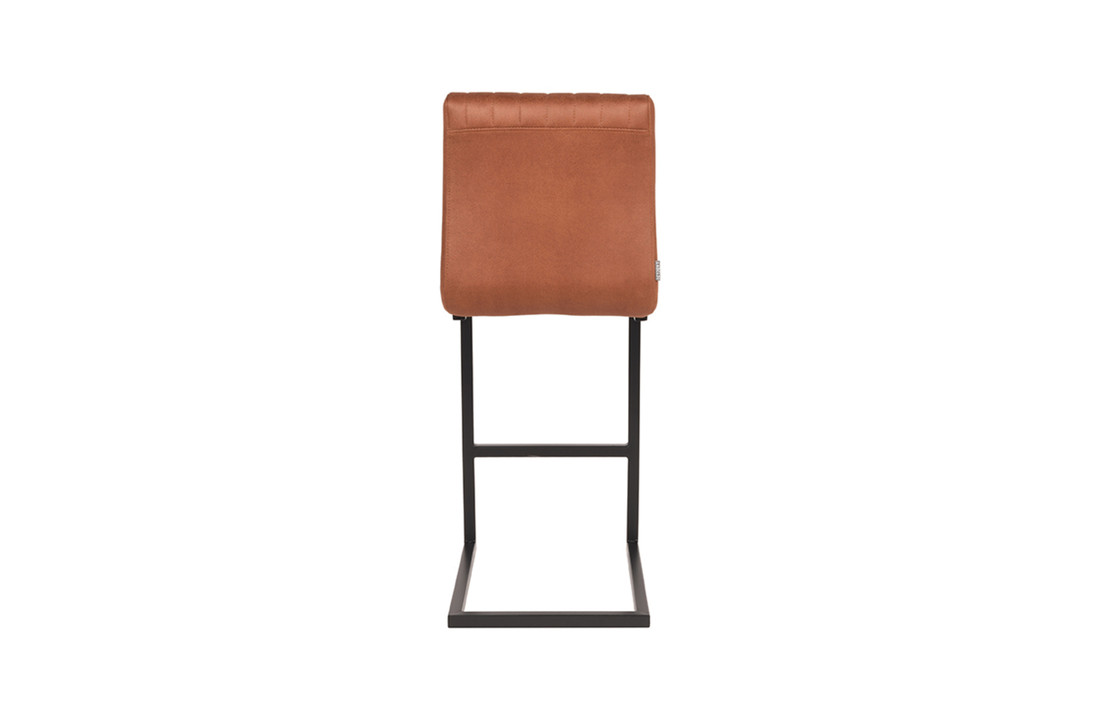 LABEL51 Barkruk Milo - Cognac - Microfiber