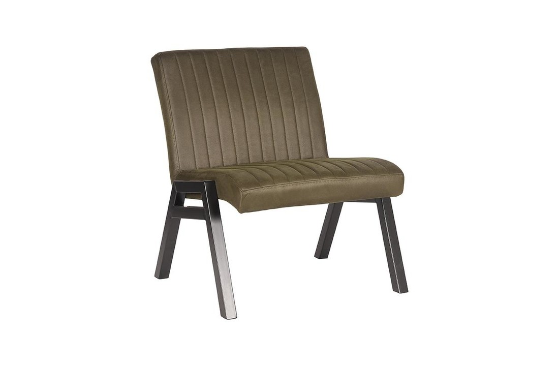 LABEL51 Fauteuil Matz - Army green - Microfiber