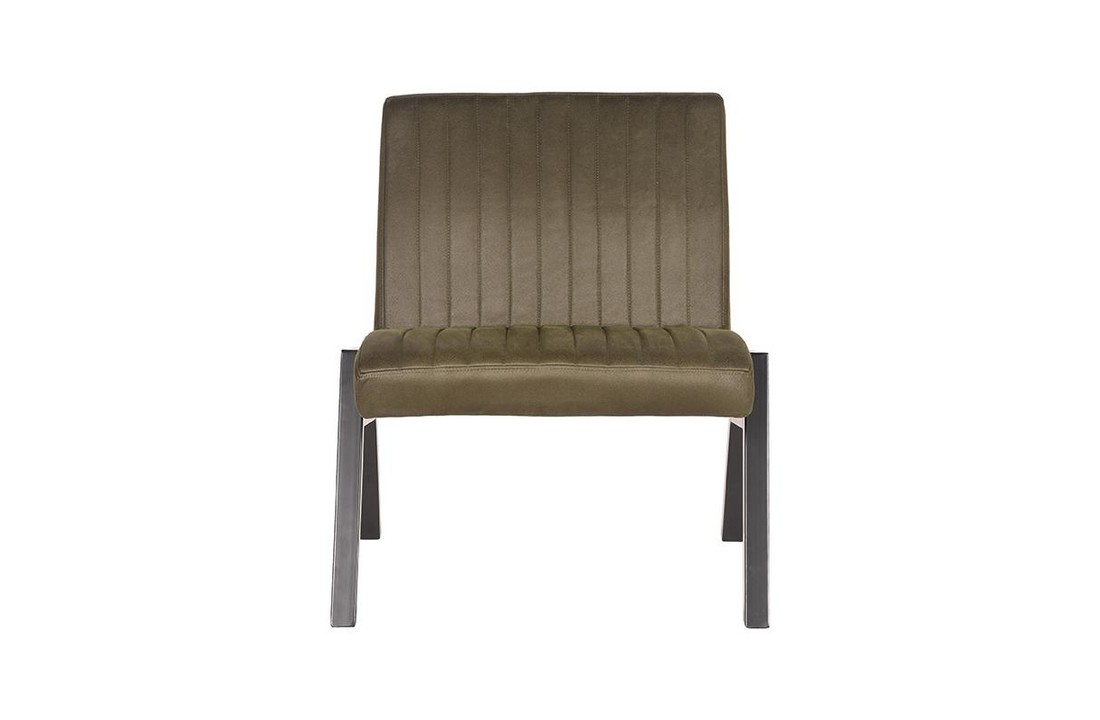 LABEL51 Fauteuil Matz - Army green - Microfiber