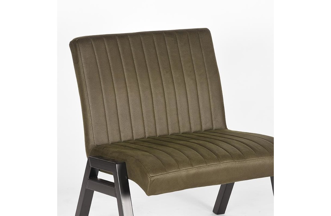 LABEL51 Fauteuil Matz - Army green - Microfiber