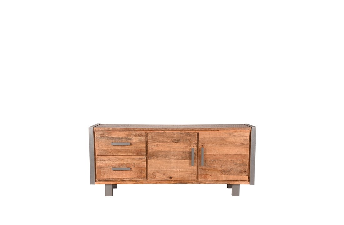 LABEL51 Dressoir Factory - Rough - Mangohout - 180 cm
