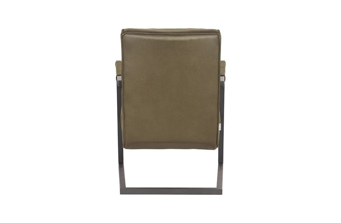 LABEL51 Fauteuil Milo - Army green - Microfiber