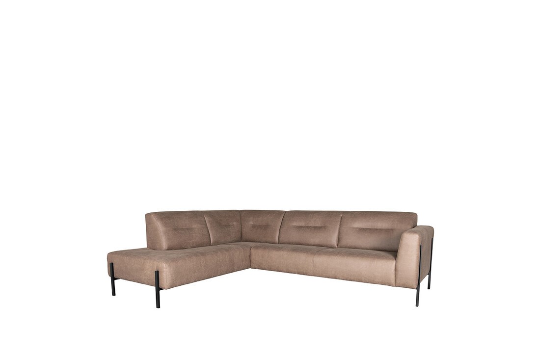 LABEL51 Bank Napoli - Taupe - Micro Suede