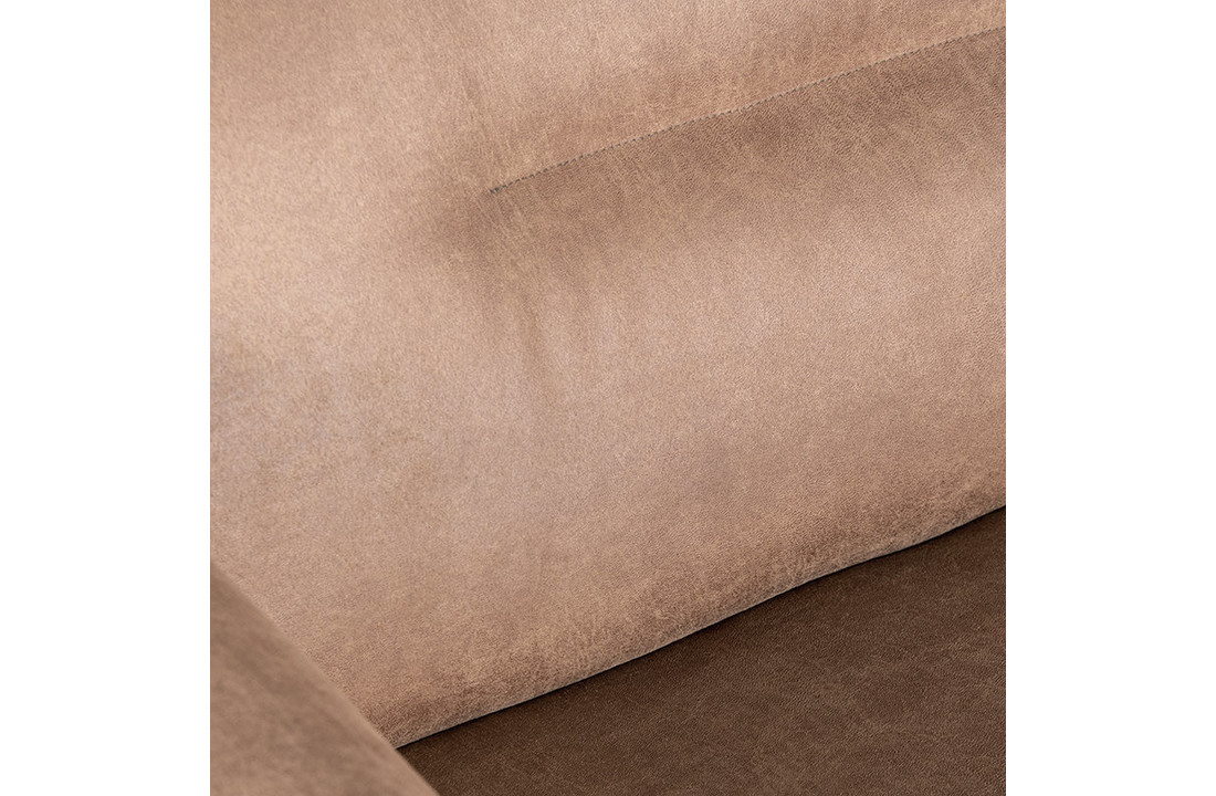 LABEL51 Bank Napoli - Taupe - Micro Suede