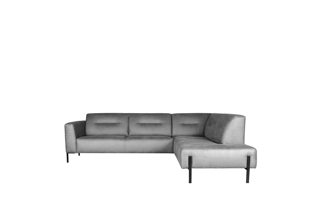 LABEL51 Bank Napoli - Grijs - Microfiber