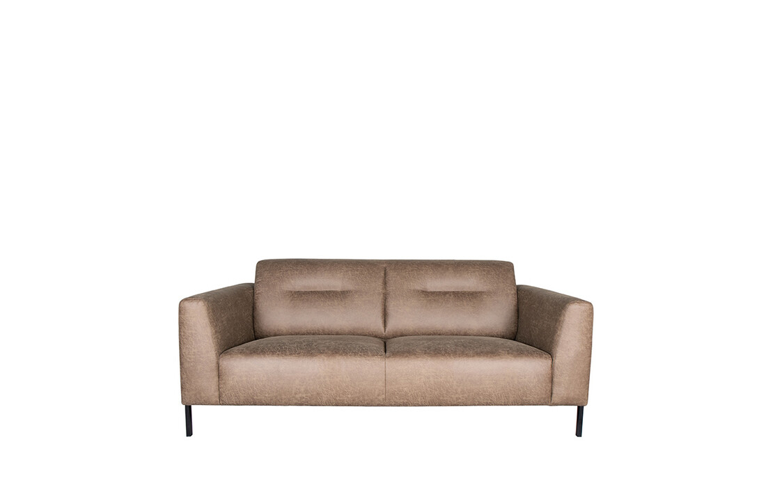LABEL51 Bank Napoli - Taupe - Microfiber - 2,5-Zits