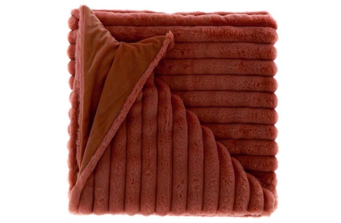 Unique Living | Plaid Peppe 150x200cm redwood