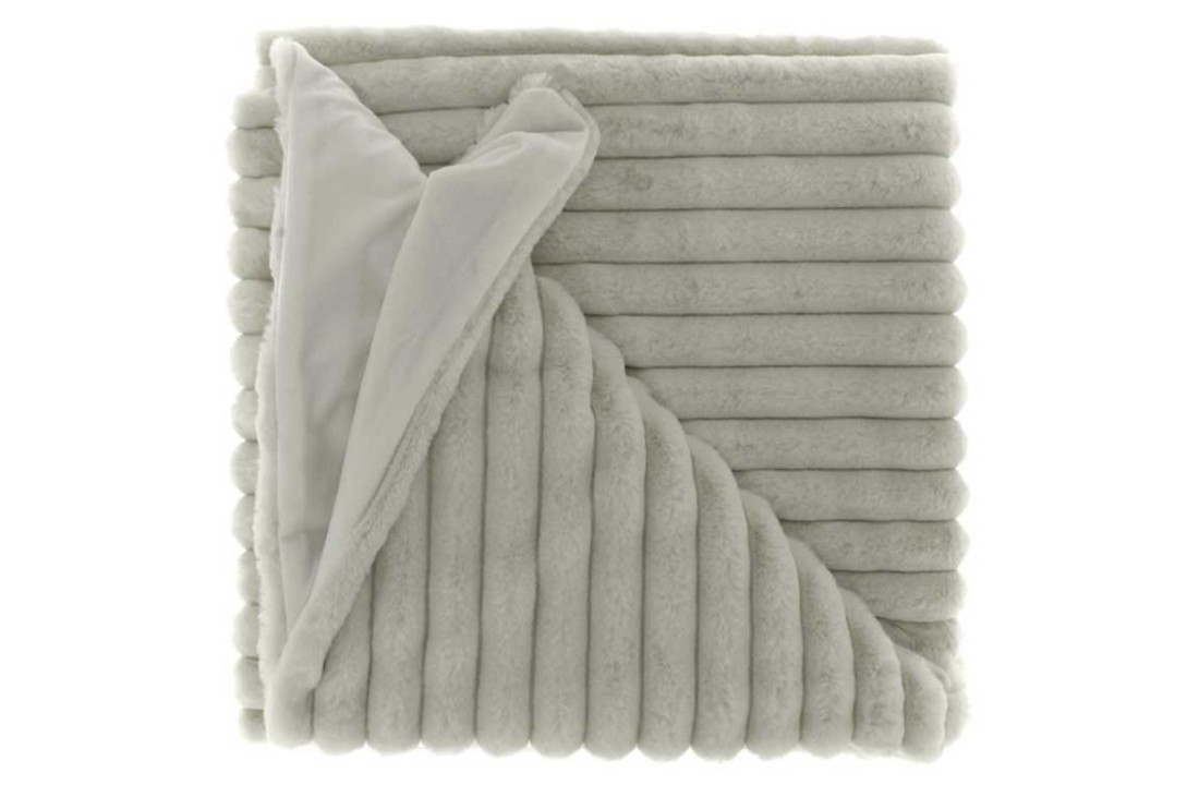 Unique Living | Plaid Peppe 150x200cm chateau grey
