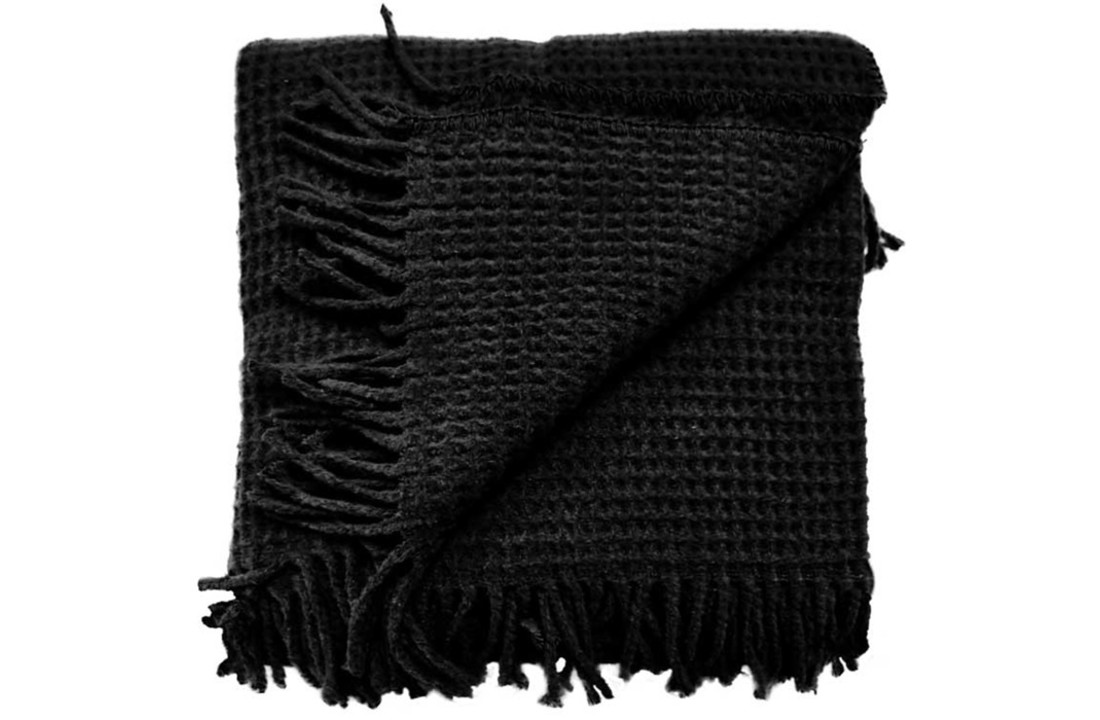 Unique Living | Plaid Selien 150x200cm black