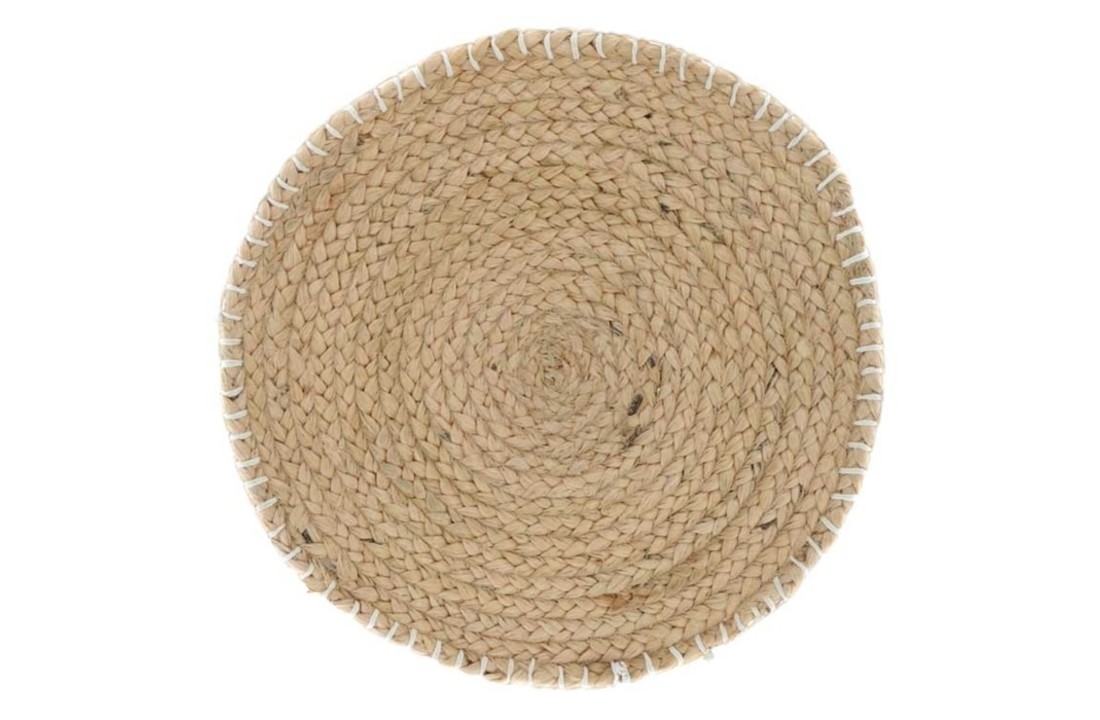 Unique Living | Placemat Moke 40cm Ø ivory