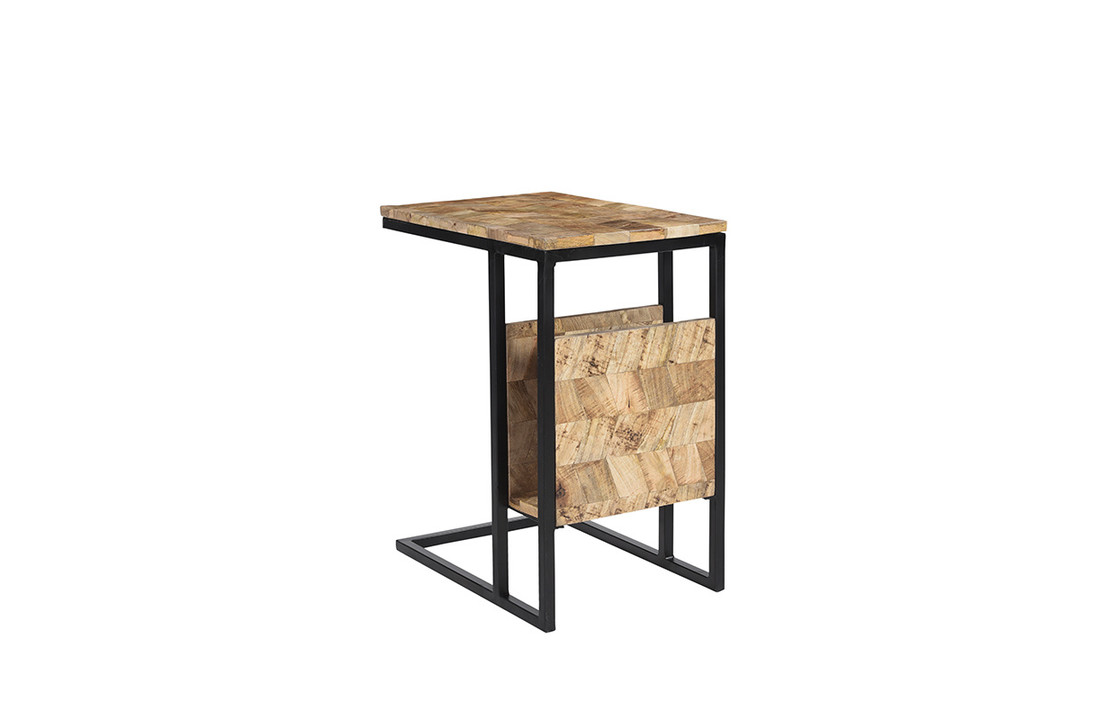 LABEL51 Bijzettafel Shift - Rough - Mangohout