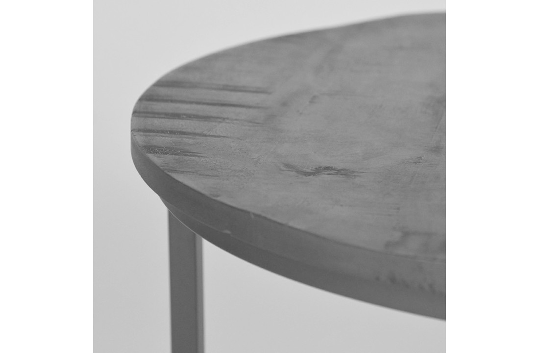 LABEL51 Salontafel Double - Zwart - Mangohout