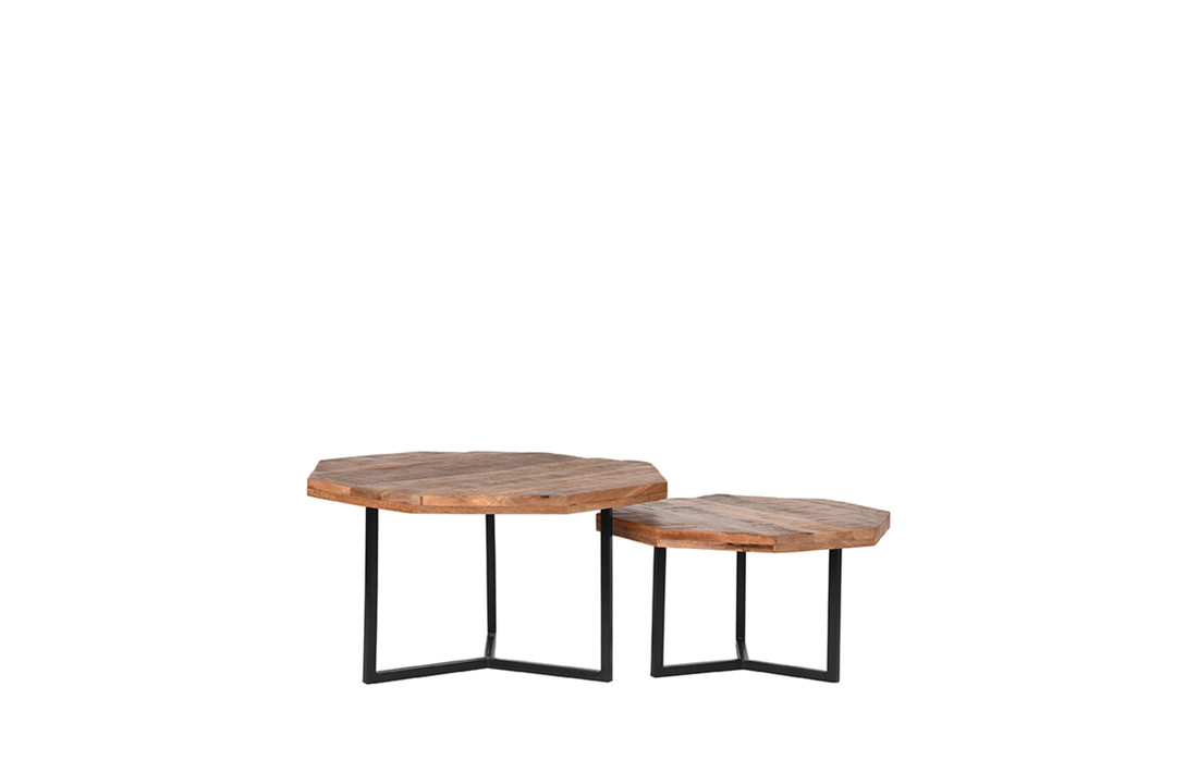 LABEL51 Salontafel Set Figure - Rough - Mangohout