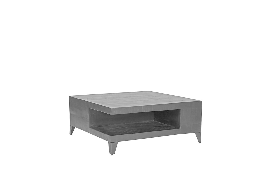 LABEL51 Salontafel Bloc - Zwart - Mangohout