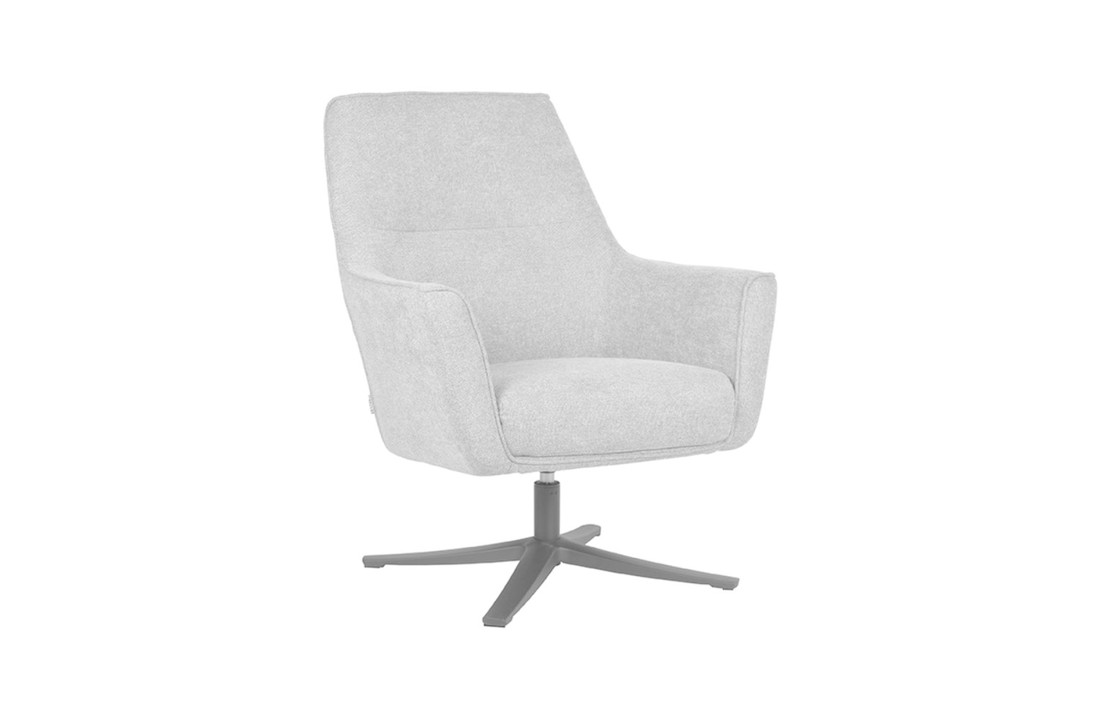 LABEL51 Fauteuil Tod - Zinc - Weave