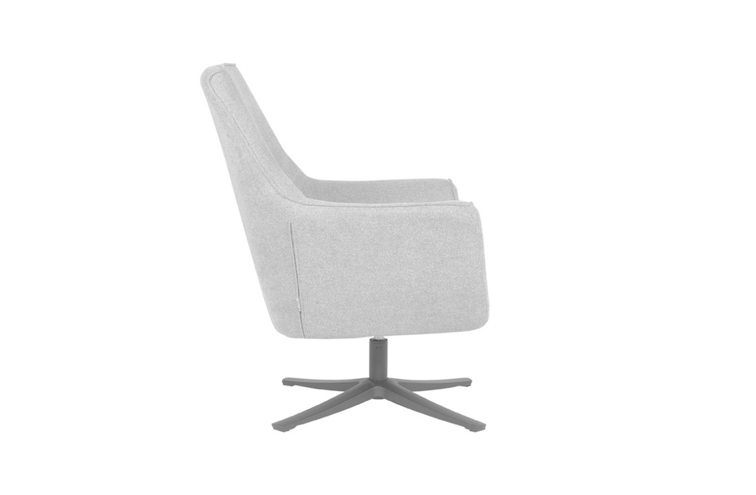 LABEL51 Fauteuil Tod - Zinc - Weave